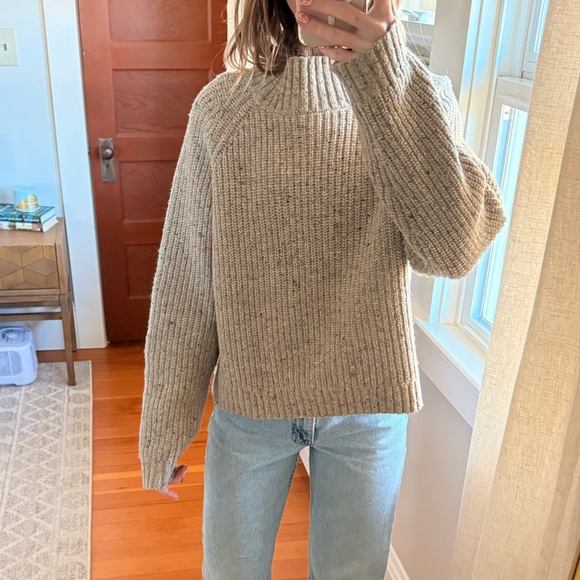 Mollusk Sweaters - Mollusk Teddy Sweater Oatmeal Small